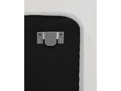 Grey upholstered headboard 150x80cm -