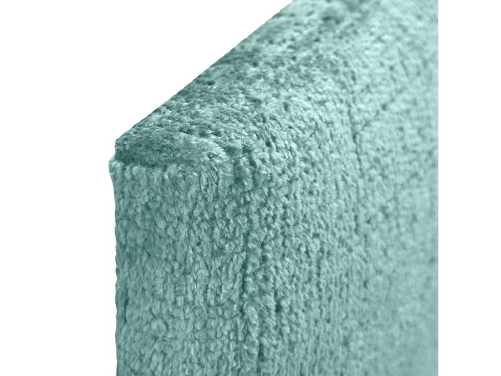 Natural wool headboard 105x50cm for 105cm beds - Green