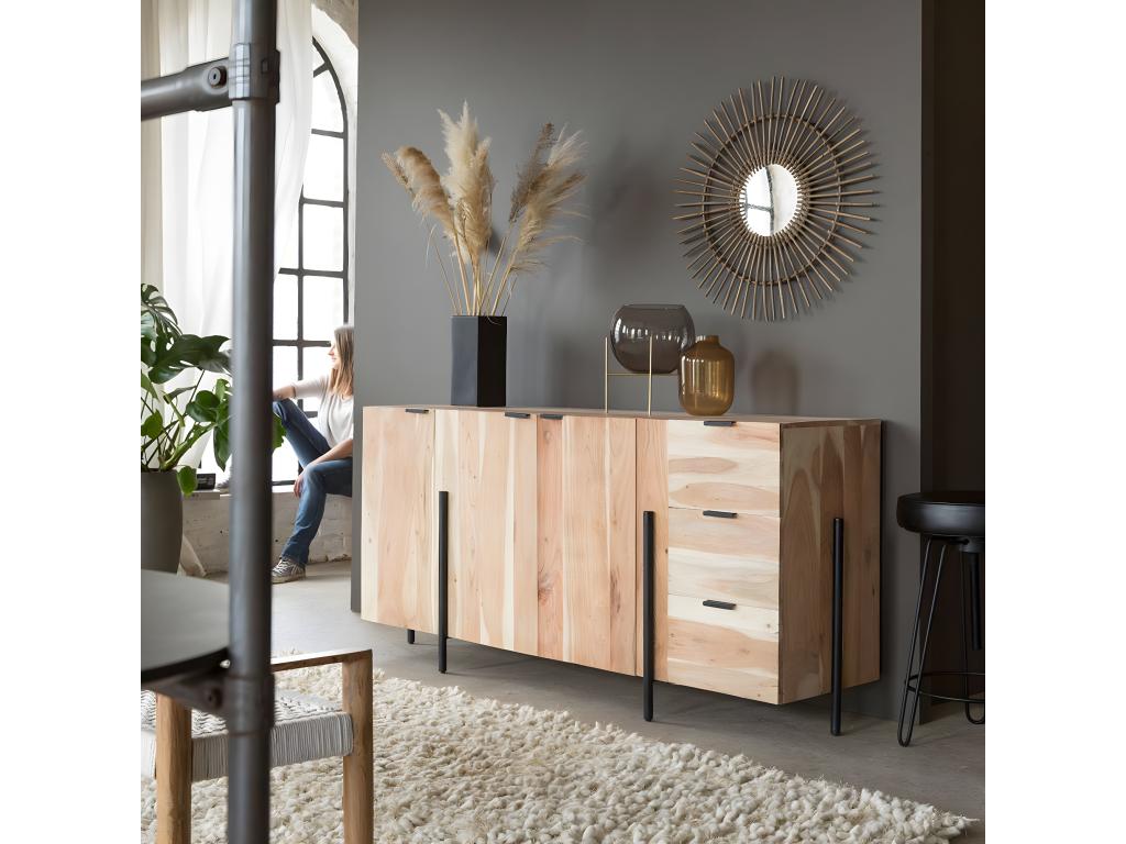 Wooden sideboard