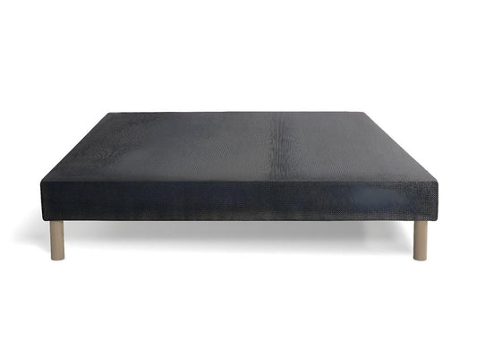 Grey 140x190cm Memory Foam Bed Base, 5 Comfort Zones, Extra Thick