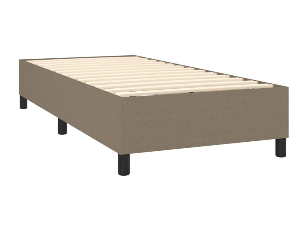 Bed base, mattress, and LED 100x200 Fabric