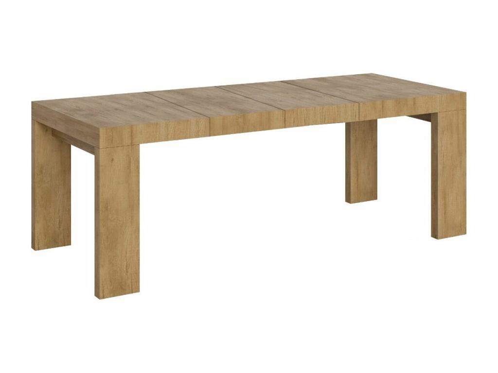 Roxell Premium Extendable Table 90x160/264 cm Natural Oak