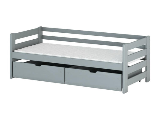 Children's bed Ksb002 80x180 cm Grey