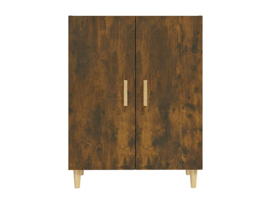 Smoked oak sideboard 70x34x90 cm Engineered wood