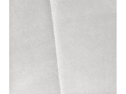 Smooth velvet headboard with three panels, 105x50cm, for 105cm beds - White Mink