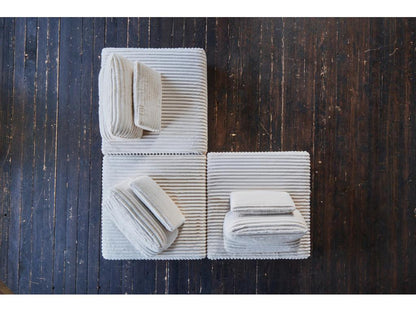 Sofa - cream white corduroy - Soft