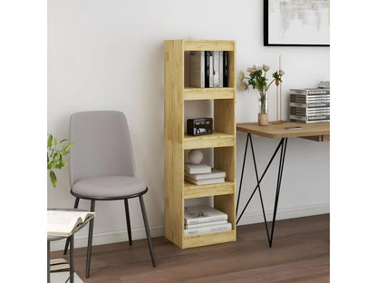 Bookshelf/Room Divider 40x30x135.5 cm Solid Pine