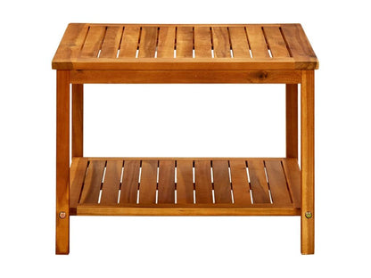 Coffee table 60x60x45 Solid Boisona wood