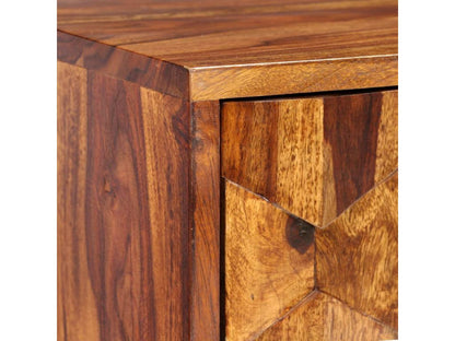 Solid Sheesham Wood TV Stand 140x30x40 cm