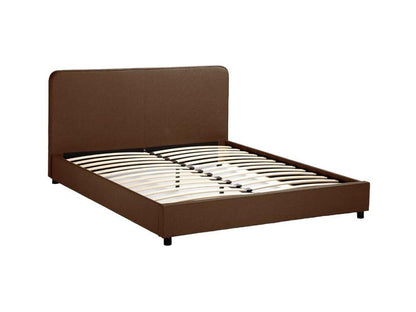 Double bed 160x190 fabric slatted base