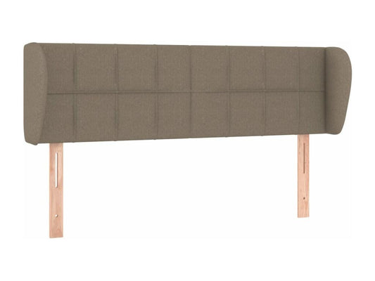 Headboard with wings 147x23x78/88 cm Fabric