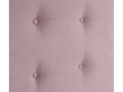 Upholstered Fabric Headboard 95x60cm for 90cm Bed - Salmon