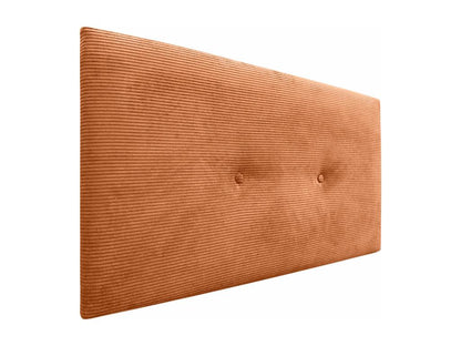 Boisona Plain Corduroy Headboard with Buttons 105x50 cm Beds 105 cm - Boisona