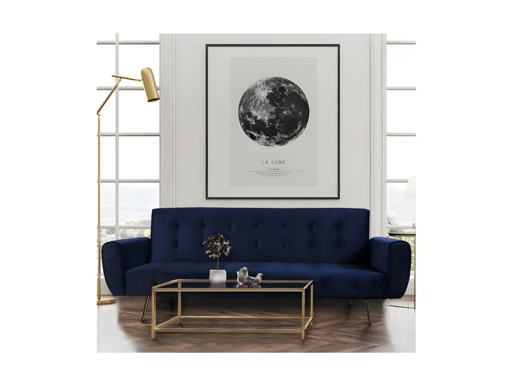 Convertible sofa / Blue