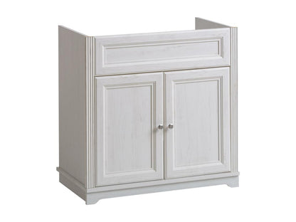 Cuw80 2D Under-Sink Cabinet 80x46x79 White
