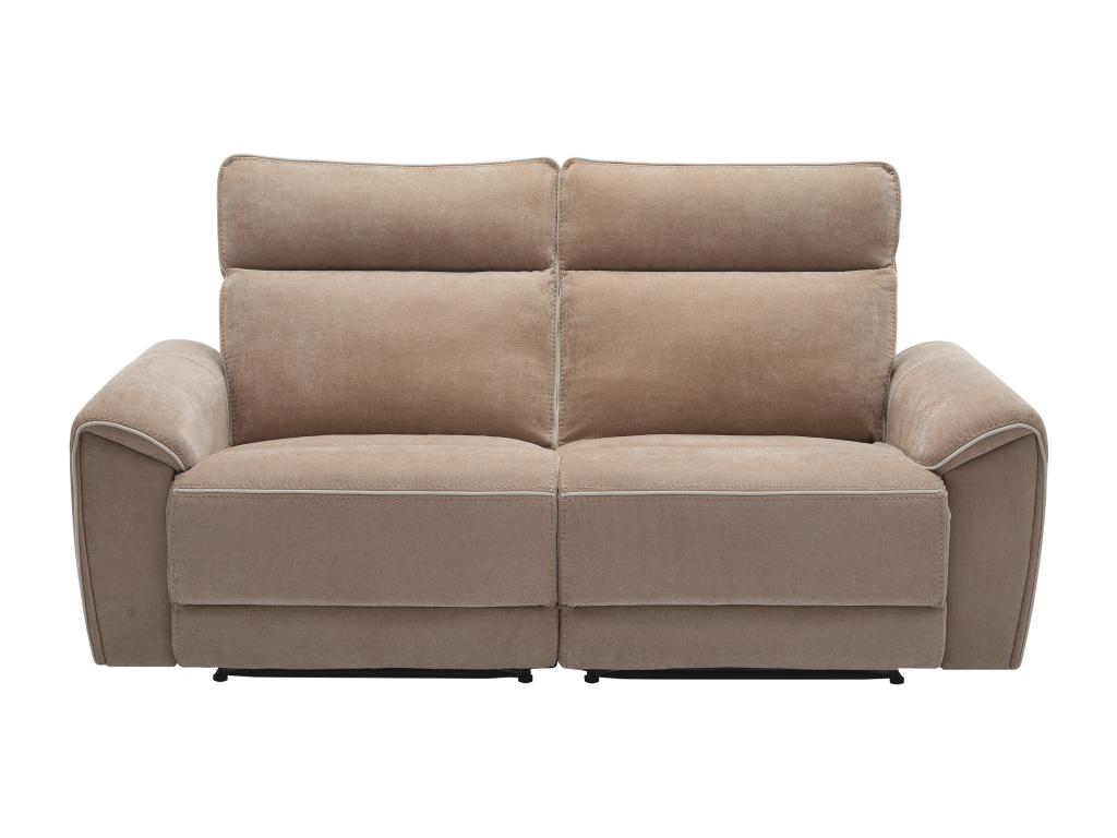 3-seater electric sofa in fabric