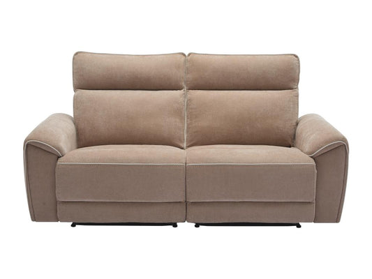 3-seater electric sofa in fabric