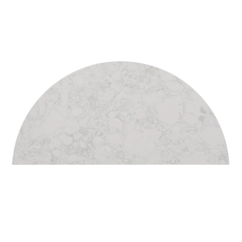 SEI Furniture Carmona Natural Wood Two Tier Console Table