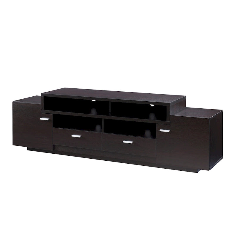 Merc Contemporary Multi-functional Storage TV Console by Furniture of America