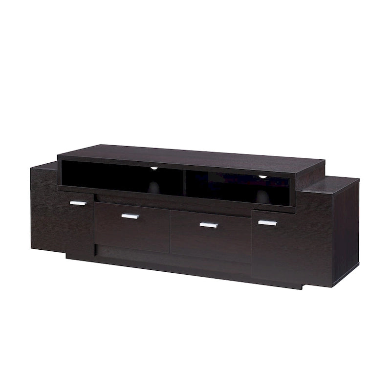 Merc Contemporary Multi-functional Storage TV Console by Furniture of America