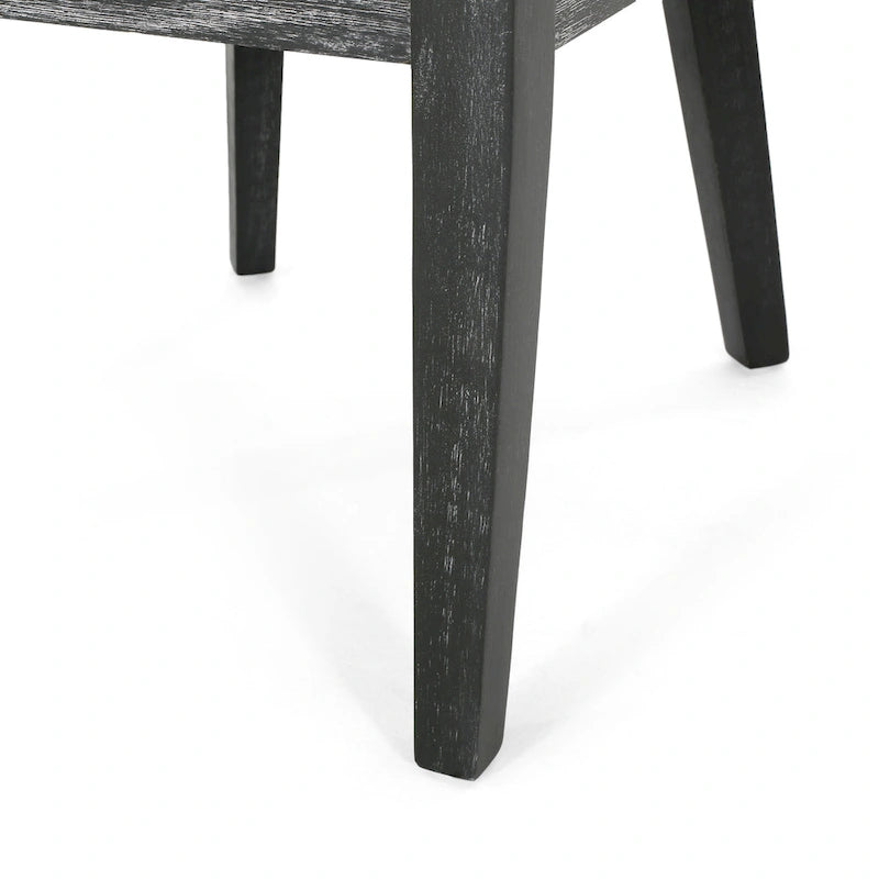 Camas Fabric Upholstered Wood Dining Chairs (Set of 2) by Christopher Knight Home