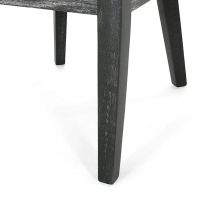 Camas Fabric Upholstered Wood Dining Chairs (Set of 2) by Christopher Knight Home