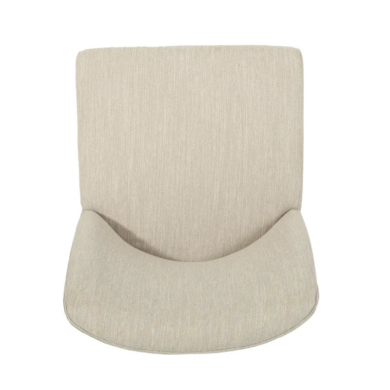 Camas Fabric Upholstered Wood Dining Chairs (Set of 2) by Christopher Knight Home