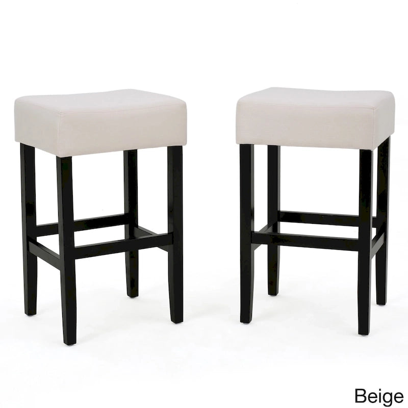 Lopez 27-inch Fabric Backless Counter Stool (Set of 2) by Christopher Knight Home