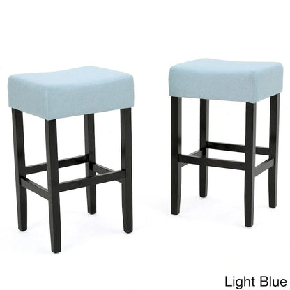 Lopez 27-inch Fabric Backless Counter Stool (Set of 2) by Christopher Knight Home