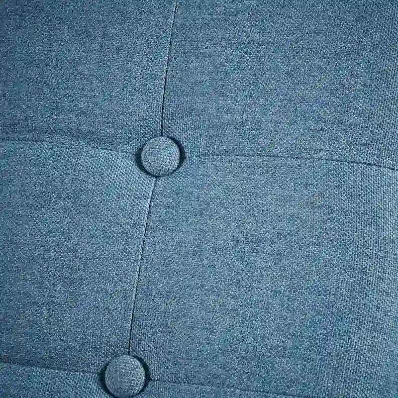 Flavel Tufted Fabric Ottoman Bench by Christopher Knight Home