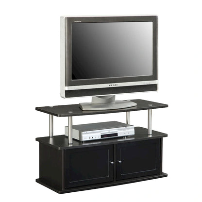 Convenience Concepts Designs2Go TV Stand with 2 Storage Cabinets and Shelf