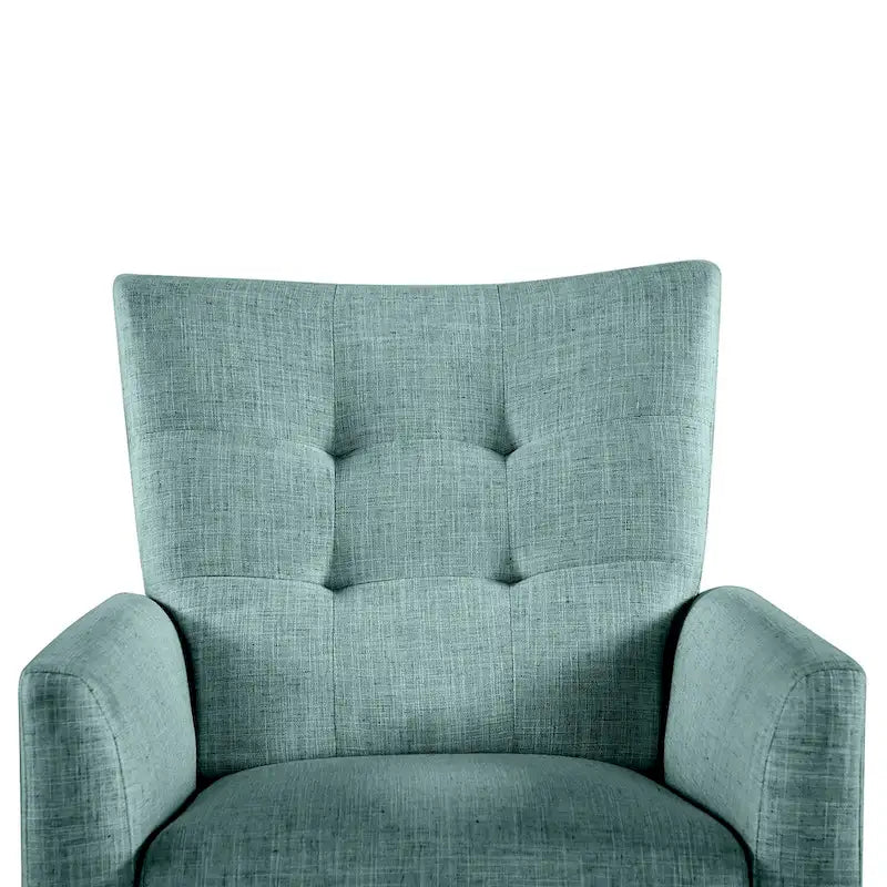 Aurora Comfy Manual Recliner with Wood Base