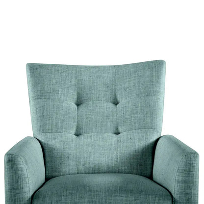 Aurora Comfy Manual Recliner with Wood Base