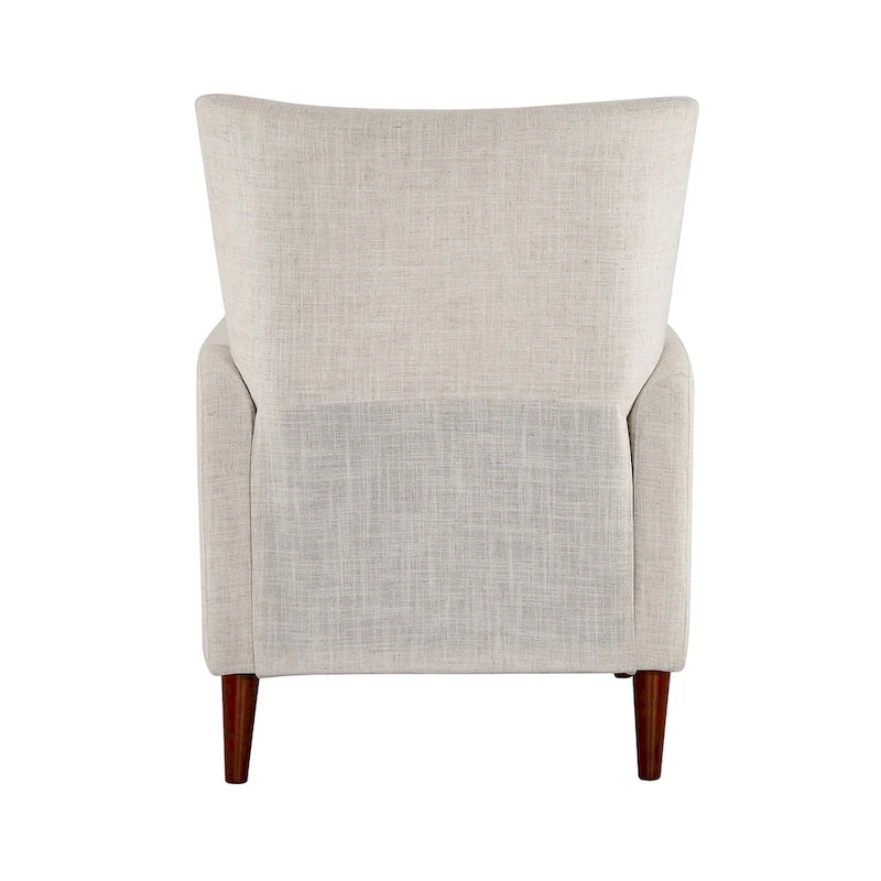 Aurora Comfy Manual Recliner with Wood Base