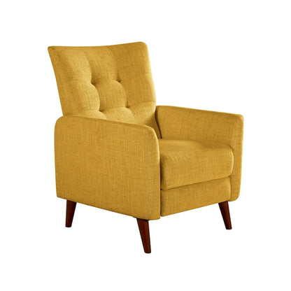 Aurora Comfy Manual Recliner with Wood Base