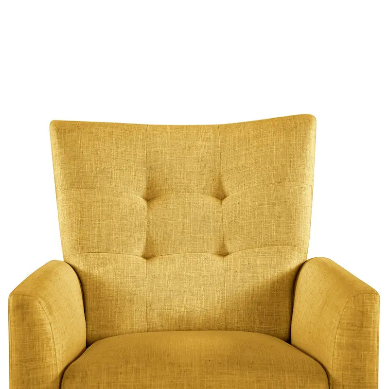 Aurora Comfy Manual Recliner with Wood Base