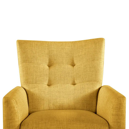 Aurora Comfy Manual Recliner with Wood Base