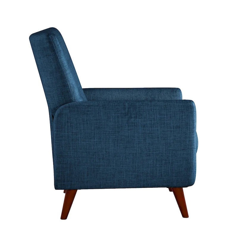 Aurora Comfy Manual Recliner with Wood Base