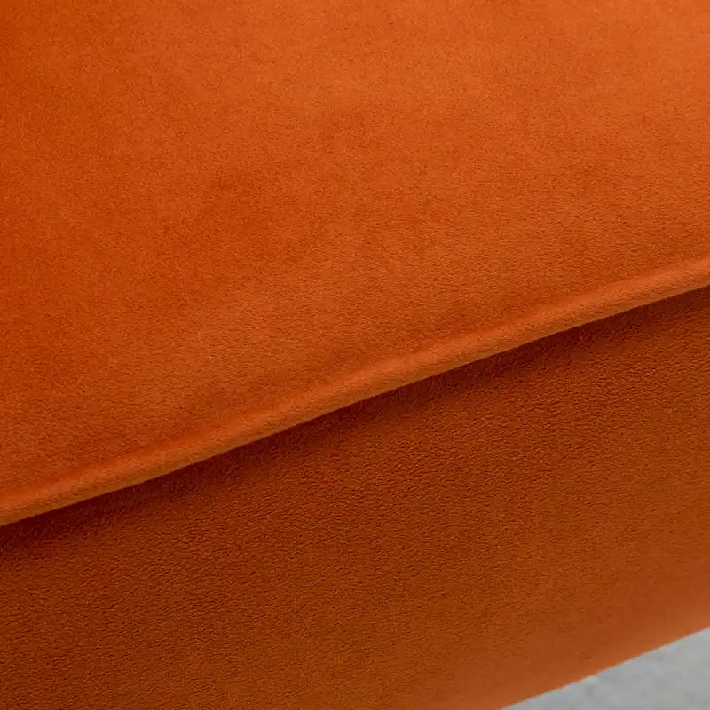 SEYNAR Modern Velvet Accent Arm Vanity Chair with Wingback and Gold Legs for Living Room