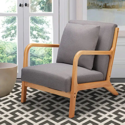 AECOJOY Mid Century Modern Living Room Reading Comfy Lounge Chairs