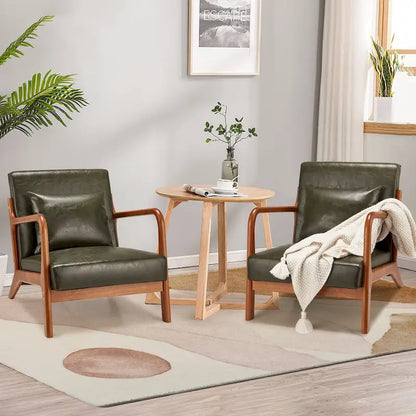 AECOJOY Mid Century Modern Living Room Reading Comfy Lounge Chairs