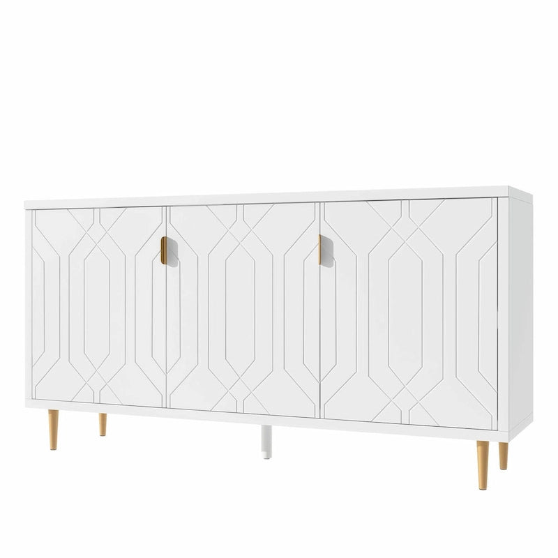 Contemporary TV Stand for TVs up to 70 Inches, Media Center