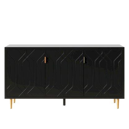 Contemporary TV Stand for TVs up to 70 Inches, Media Center