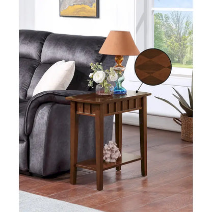 Convenience Concepts Dennis End Table with Shelf