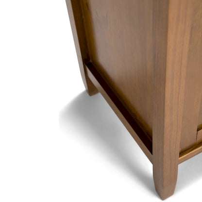 WYNDENHALL Norfolk SOLID WOOD 72 inch Wide TV Media Stand For TVs up to 80 inches - 72 W x 17.5 D x 26 H