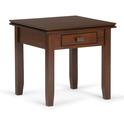 WYNDENHALL Stratford SOLID WOOD 21 inch Wide Square Transitional End Side Table