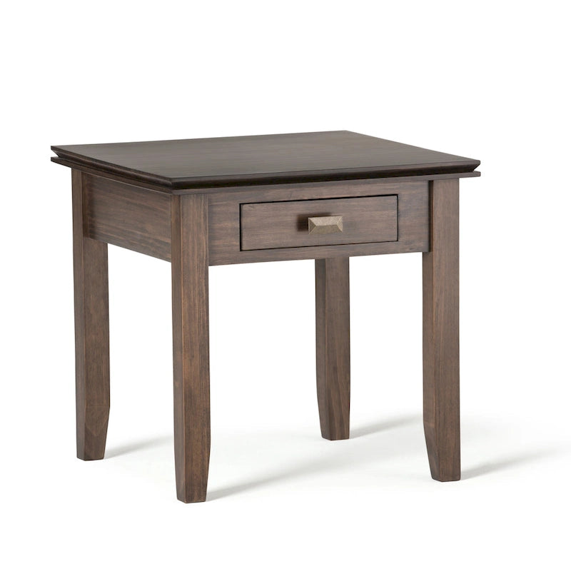 WYNDENHALL Stratford SOLID WOOD 21 inch Wide Square Transitional End Side Table
