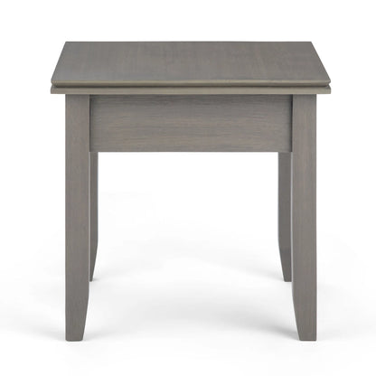 WYNDENHALL Stratford SOLID WOOD 21 inch Wide Square Transitional End Side Table