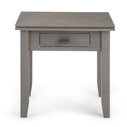 WYNDENHALL Stratford SOLID WOOD 21 inch Wide Square Transitional End Side Table