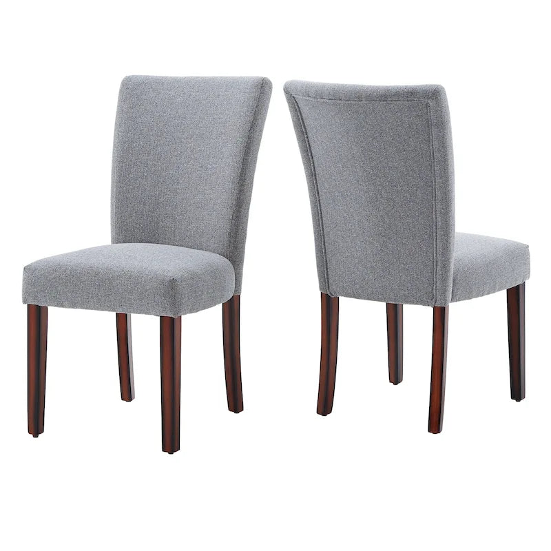 Cannes Upholstered Parson Dining Chair (Set of 2) by iNSPIRE Q Bold